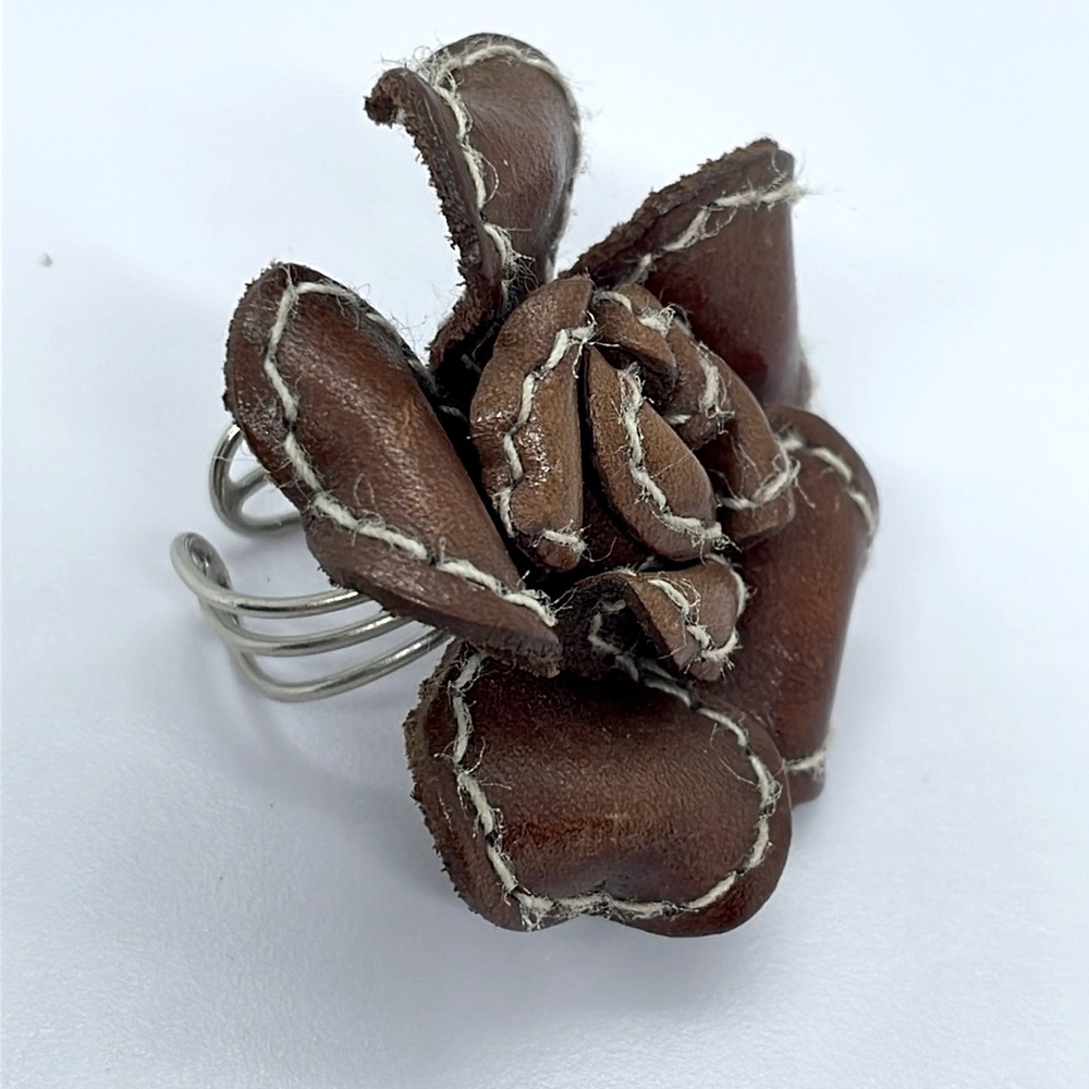 Leather ring